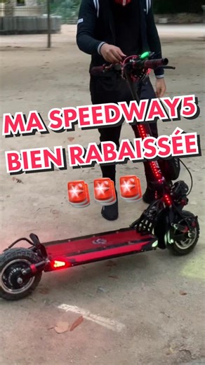 Custom Red Speedway 5 Electric Scooter Modification
