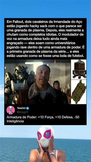 Em Fallout, Cavaleiros da Irmandade Usam Granada de Plasma como Hacky Sack