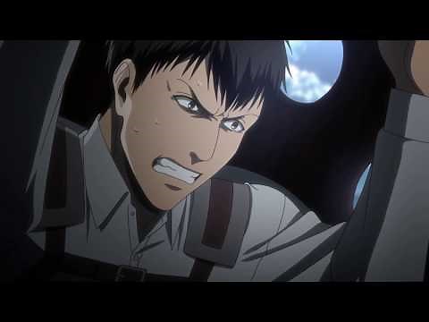 Warriors before Battle: Reiner talks Annie & Bertholdt || Attack on Titan Season 3 Dub | HD