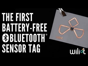 Battery-Free Bluetooth Sensor Tag Demo