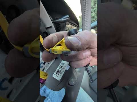 2000-2005 Buick LeSabre steering wheel removal and airbag disconnect