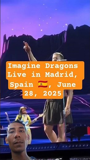 Imagine Dragons Live in Madrid, Spain 🇪🇦, June 28, 2025