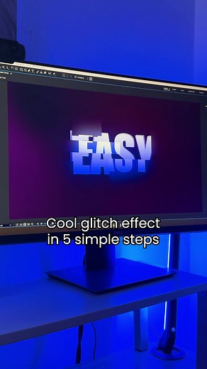Cool Glitch Effect Using Frame Rate Animation