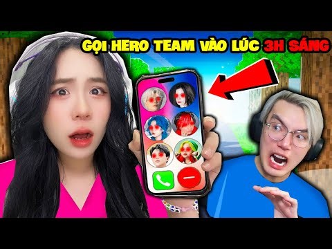 SAMMY PHÁT KHÓC KHI GỌI HERO TEAM VÀO LÚC 3H SÁNG SIÊU KINH DỊ TRONG ROBLOX