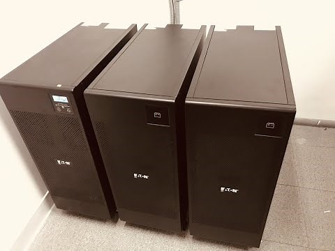 Eaton 9E10KVA installation of EBM