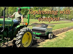 Best compost spreader for garden rows: Earth and Turf 248PT