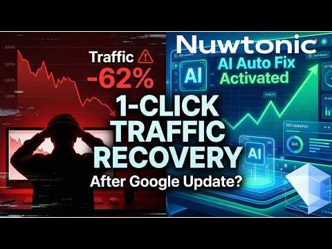 How to Recover from Google Core Updates or Traffic Drop Automatically (AI SEO 24×7 Fix Engine)!