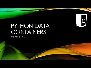 Python Data Containers