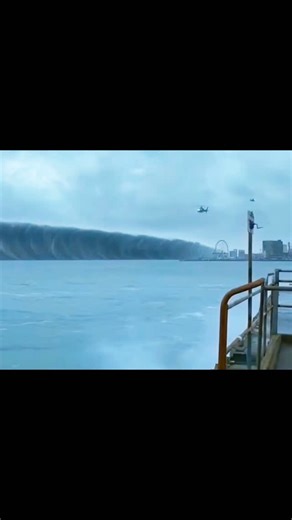 What if a Mega Tsunami hit California? 🌊🏙️ Watch this hyper-realistic AI simulation of a massive tidal wave swallowing the streets of California. A chilling look at nature’s unstoppable power. 🌊 Rate this disaster scenario from 1-10! #California #tsunami #AI #Disaster الخيار | Kape Alnsr