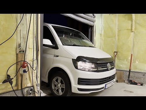 Garage Build #22 DIY Temporary Tarp Garage Door
