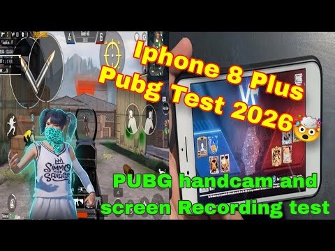 iPhone 8 PLUS PUBG TEST IN 2026 🔥| Buy Or Not😟 | Price? | Graphics? | Heat & lag | Battery | Gyro!