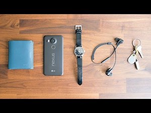 My Everyday Carry (EDC) - Just the Essentials (Watch, Wallet, Phone, Earbuds, Keys)