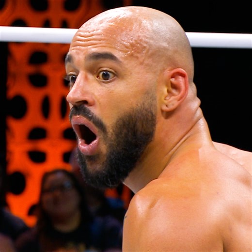 3M views · 52K reactions | #OnThisDay in 2024: Ricochet and Komader put on a high-flying showcase in a Continental Classic Gold League match!  | All Elite Wrestling | Facebook