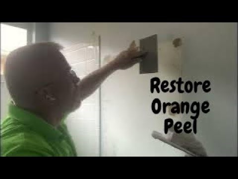 Restore Orange Peel Texture after Repair - Spencer Colgan