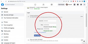How to Change Password Facebook