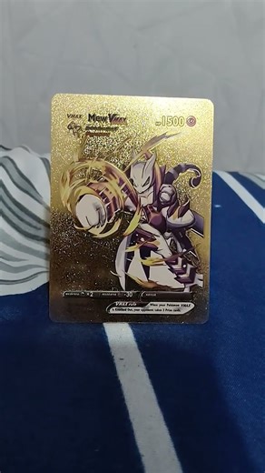 Pokemon golden card mew vmax
