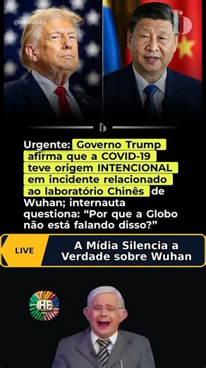 Trump Expõe o Segredo de Wuhan #leaked #covid #politics