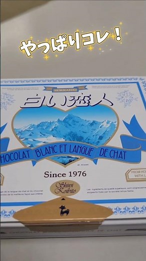 北海道が誇る銘菓！いつ食べても美味しい最強スイーツ「白い恋人」🍫
