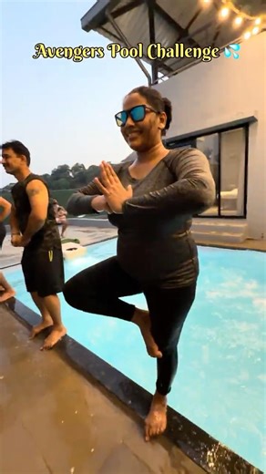 Avengers Pool Challenge | Epic Fun with #TejasVi Vlogs