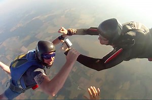 This Is What A GoPro Sees While Falling From 10,000 Feet