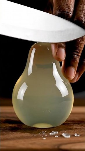 asmr pear cutting video 🔪#shorts #asmr #pear #trending #viralvideo