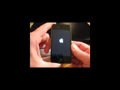How To Reboot (restart) an iPhone 4S - How To Restart Apple iPhone 4S