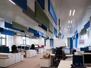 [Hot Item] Acoustic Panels Fiberglass Suspended Ceiling Baffle Acoustic Ceiling Panels