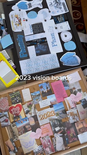 2023 Vision Board Inspiration and Tutorial