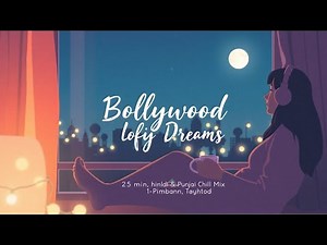 25 Min Bollywood Lofi Mix 💖 | Hindi & Punjabi Chill Songs 🎧 | Study ✨ Relax ✌️ Late Night Vibes