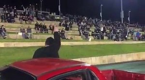 [WANABANG] not shy with the walls in his winning skid at #formulatechperformance #whoopasswednesday | Perth Motorplex