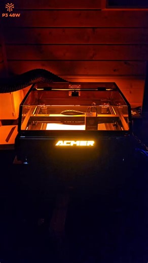 🌟 Elevate Your DIY Projects with ACMER P3! And save $900! 🌟Whether you’re a woodworker, crafter, or event planner, the ACMER P3 48W Diode Enclosed Laser Engraver is the perfect tool to take your creations to the next level. ✅World's first corexy structure laser engraver ✅High Speed: 48000mm/min engraving speed for maximum productivity. ✅Innovation: Seamlessly combines 24W and 48W power in a single module. ✅Powerful: 48W laser for cutting up to 45mm dark acrylic. ✅Precision: 400*400 high-precis