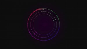 abstract digital Audio waveform Audio spectrum motion animation video music, voice frequency sound playback. Circle sound equalizer. Sound spectrum wave radio signal Waveform. soundwave form