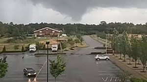 18K views · 104 reactions | CRAZY VIDEO of a cloud formation over Fayetteville, NC as severe storms moved through Friday. PHOTOS: https://tinyurl.com/y28o3jpx Credit: Janese Henry of Lucas Moore Realty, Inc. | Queen City News | Facebook