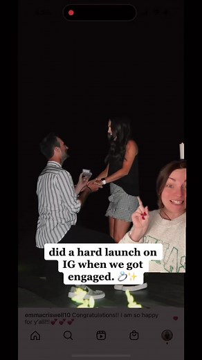 we didn’t post each other on social media when we were dating. a whole 2.5 years. 🤪❤️ #greenscreenvideo #taylorswift #paris #midnights #marriage #hardlaunch #social #trending #engaged #engagement #marriedlife #couple #instagram