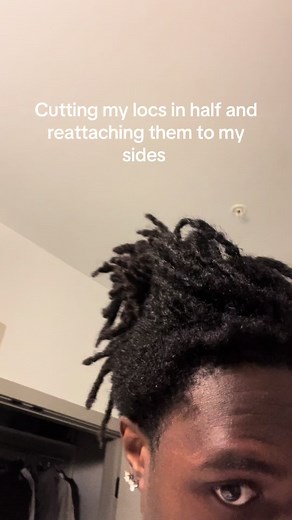 Cutting and Reattaching Locs for a Unique Hairstyle