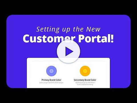 Setting up the iClassPro Customer Portal