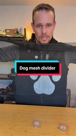 Dog mesh gate for stairs