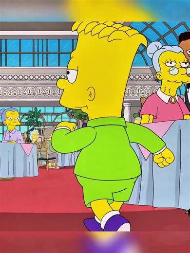 Bart goes to a party#cartoon#simpsons #funnyvideo#usa #fyppppppppppppppppppppppp