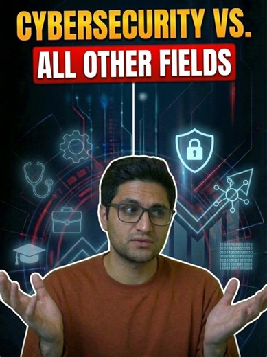 Cybersecurity vs All other Fields #CyberPashto #cybersecurity #FawadBacha #FawadBachaLive