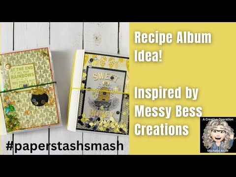 Recipe Album Idea!!! It holds recipes, photos, and is a journal, all in one!