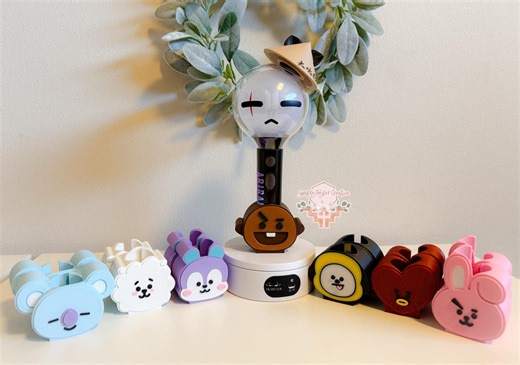 BT21 BTS Army Bomb Holder Stand – Ver 3 & 4 Compatible, Character Collection - Etsy
