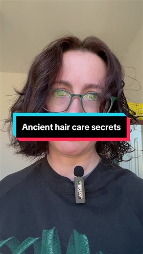 How come it’s always some nice looking oil blend and not stuff that they actually used like …. Lizards? #hairtok #anthropology #hairhistory #historicalhair