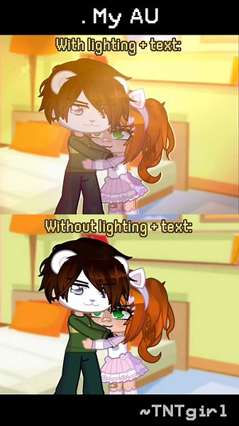 [Light comparison] "You need a hug" |alive Michael Afton & Elizabeth Afton| #gacha #gl2 #gachalife