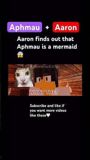 Aaron finds out that Aphmau is a Mermaid: Mermaid Tales!