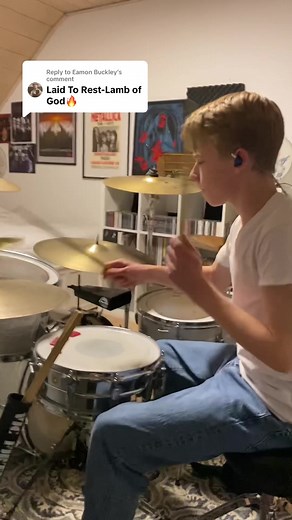 Covering 'Laid To Rest' by Lamb of God on Drums