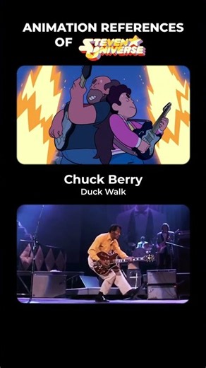 (Part 1) Steven Universe Animation References #stevenuniverse #animation