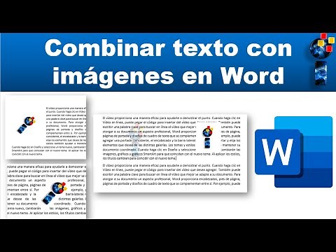 COMBINE TEXT WITH IMAGES IN WORD