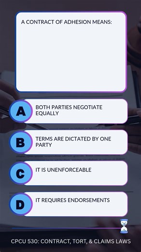 Contract of Adhesion