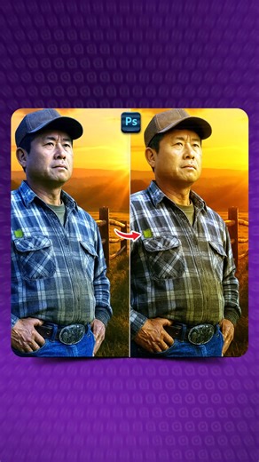 Smart Graphics on Instagram: "Quick Trick to Blend a Subject into Any Background in Photoshop BY @smart.graphicss"