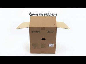 KYOCERA ECOSYS M5521cdw Multifunctional (MFP) – unboxing